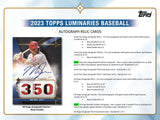 2023 Topps Luminaries Baseball Hobby Box