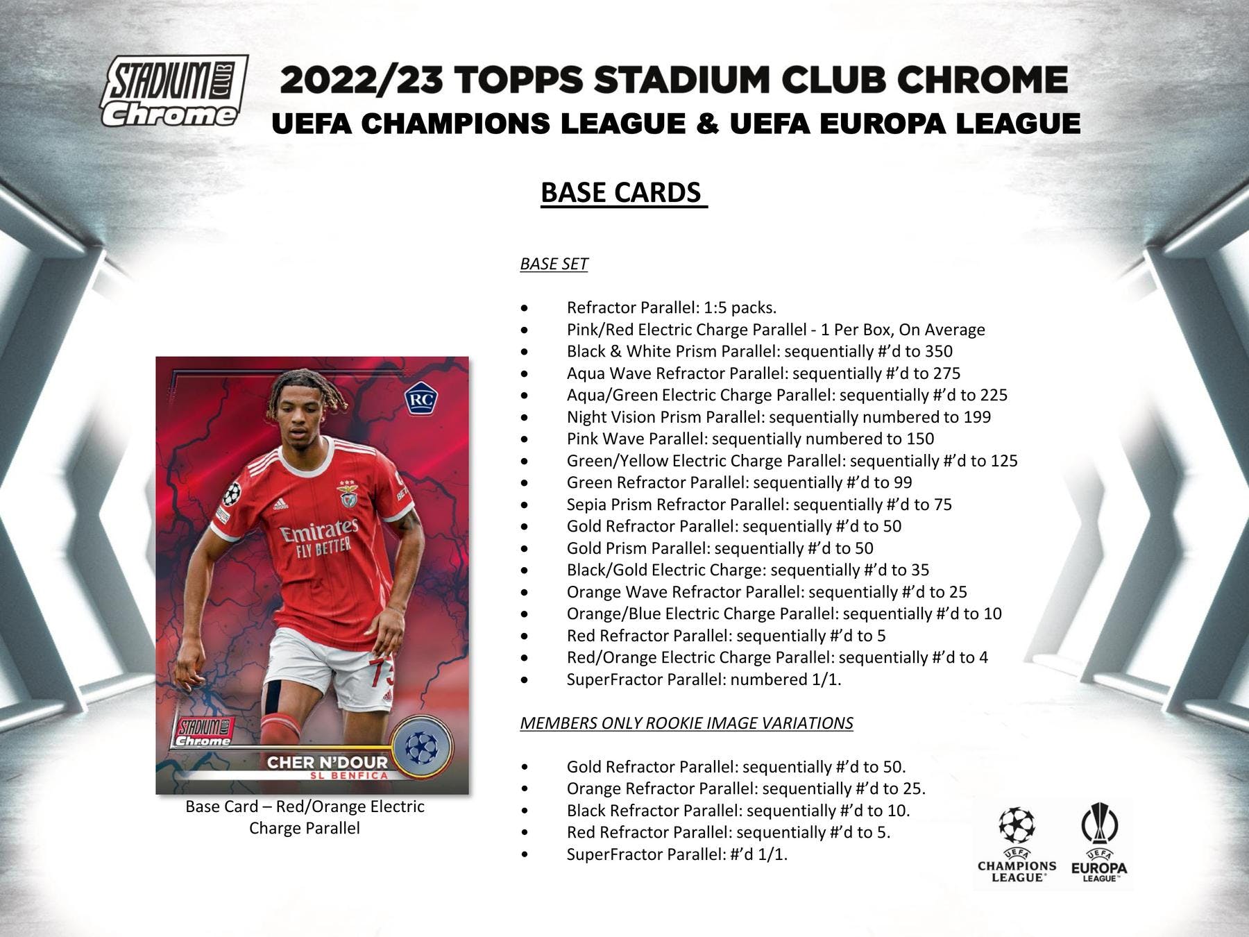 2022-23 Topps Stadium Club Chrome UEFA Club Competitions Soccer Hobby –  Columbia Hobby - Sports Card Boxes - Toploaders - Card Savers