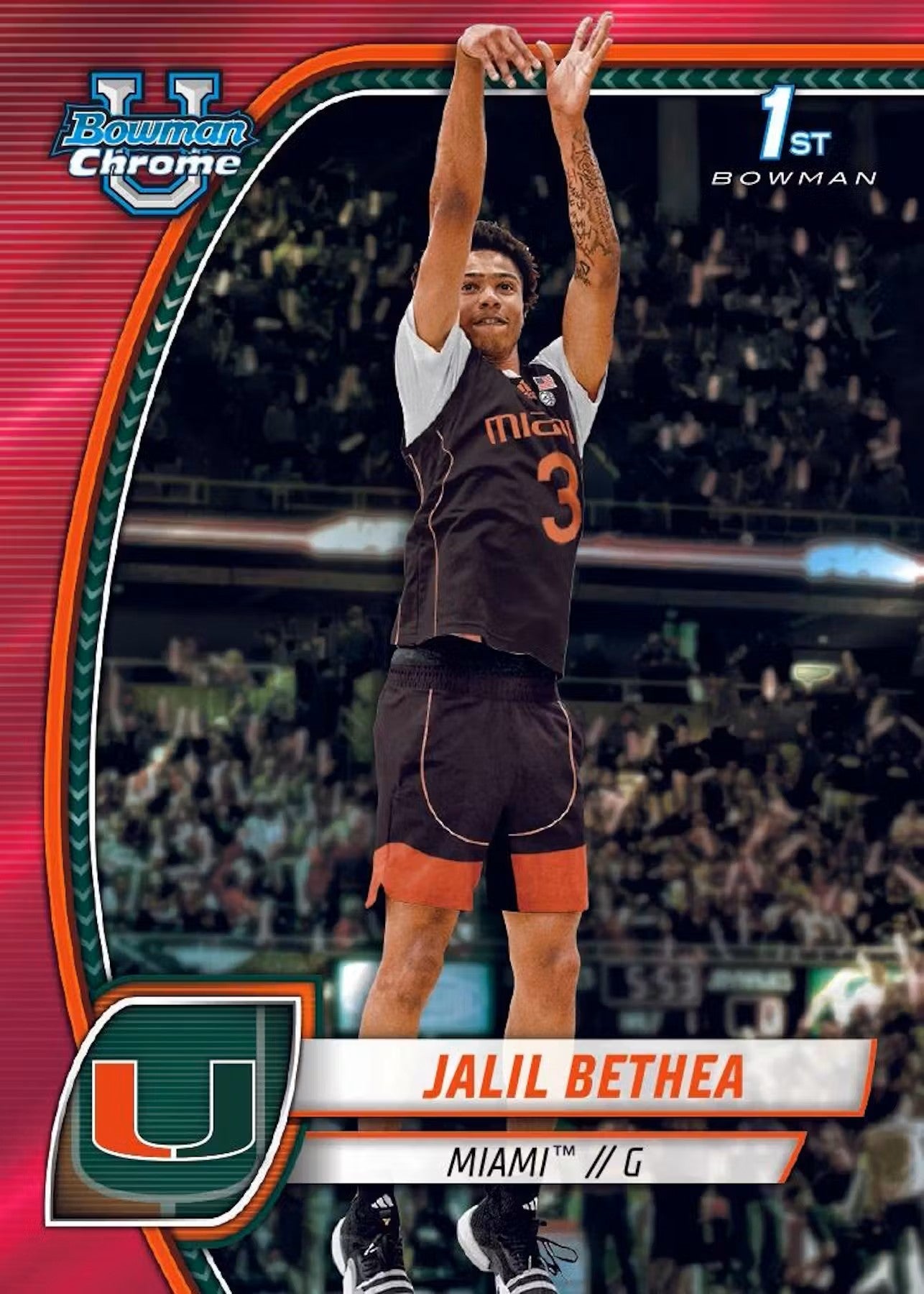 2024 - 25 Bowman University Chrome Basketball Hobby Box - Columbia Hobby - Sports Card Boxes - Toploaders - Card Savers