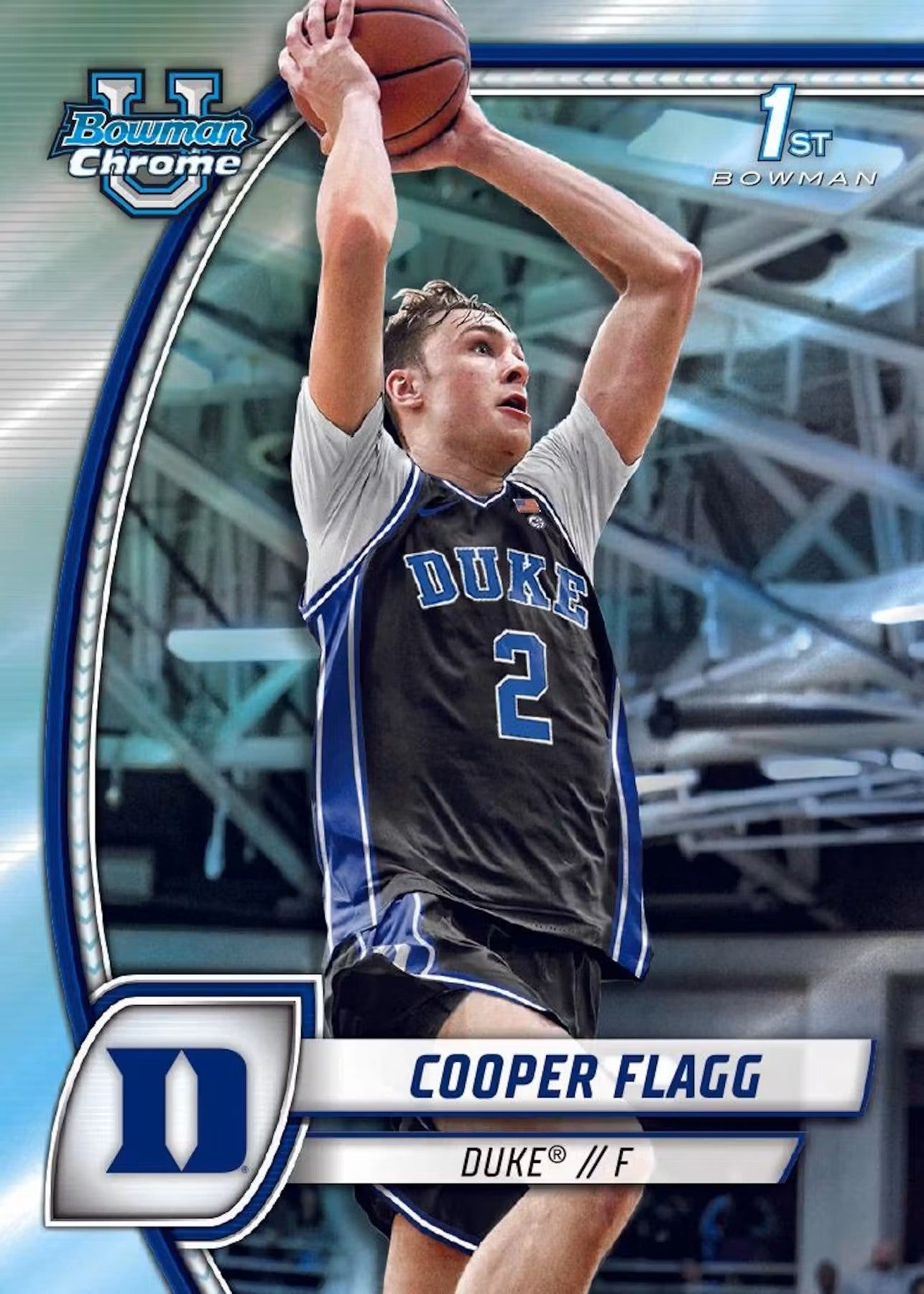 2024 - 25 Bowman University Chrome Basketball Mega Box - Columbia Hobby - Sports Card Boxes - Toploaders - Card Savers