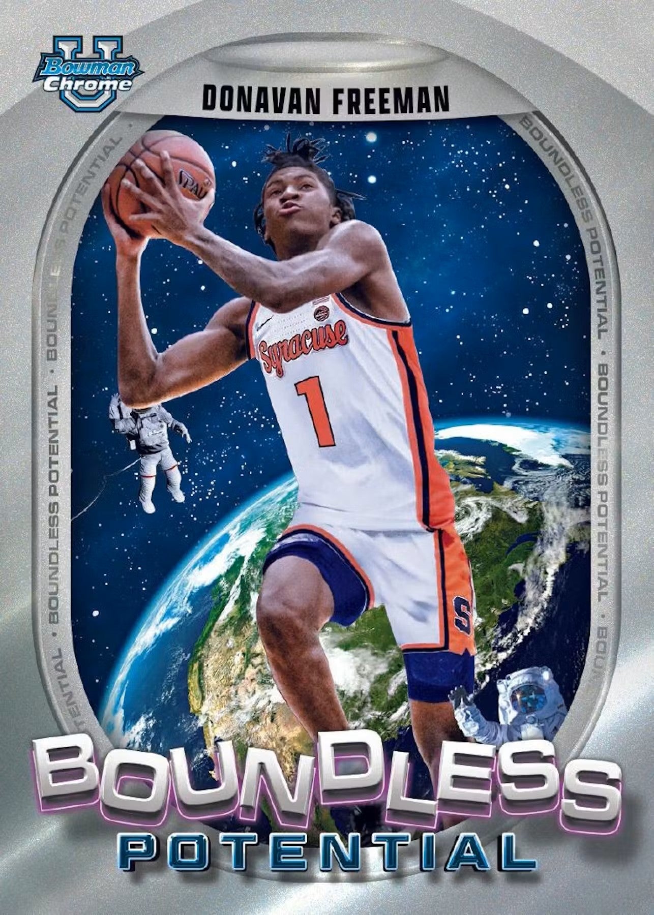 2024 - 25 Bowman University Chrome Basketball Mega Box - Columbia Hobby - Sports Card Boxes - Toploaders - Card Savers