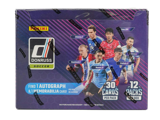 2024 - 25 Panini Donruss Soccer Hobby Box - Columbia Hobby - Sports Card Boxes - Toploaders - Card Savers