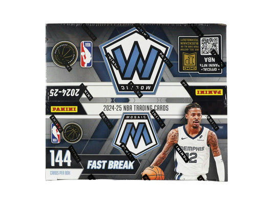 2024 - 25 Panini Mosaic Basketball Fast Break Box | Columbia Sports Cards - Columbia Hobby - Sports Card Boxes - Toploaders - Card Savers