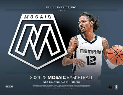 2024 - 25 Panini Mosaic Basketball Hobby Box | Columbia Sports Cards & More - Columbia Hobby - Sports Card Boxes - Toploaders - Card Savers