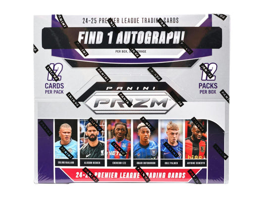 2024 - 25 Panini Prizm Premier League EPL Soccer Hobby Box - Columbia Hobby - Sports Card Boxes - Toploaders - Card Savers
