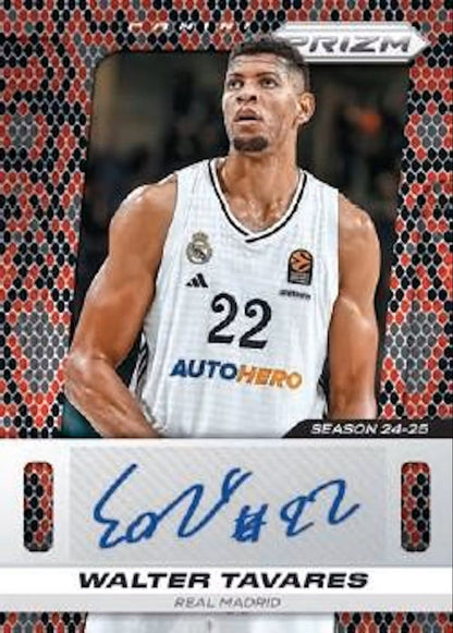 2024 - 25 Panini Prizm Turkish Airlines EuroLeague Basketball Hobby Box - Columbia Hobby - Sports Card Boxes - Toploaders - Card Savers