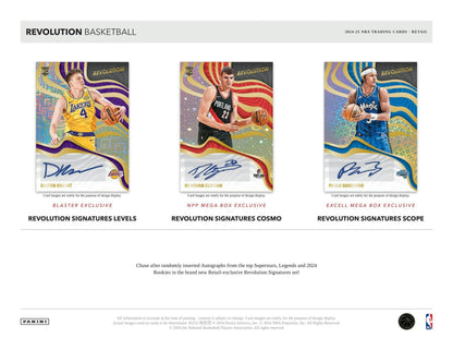 2024 - 25 Panini Revolution Basketball 6 - Pack Blaster Box - Columbia Hobby - Sports Card Boxes - Toploaders - Card Savers