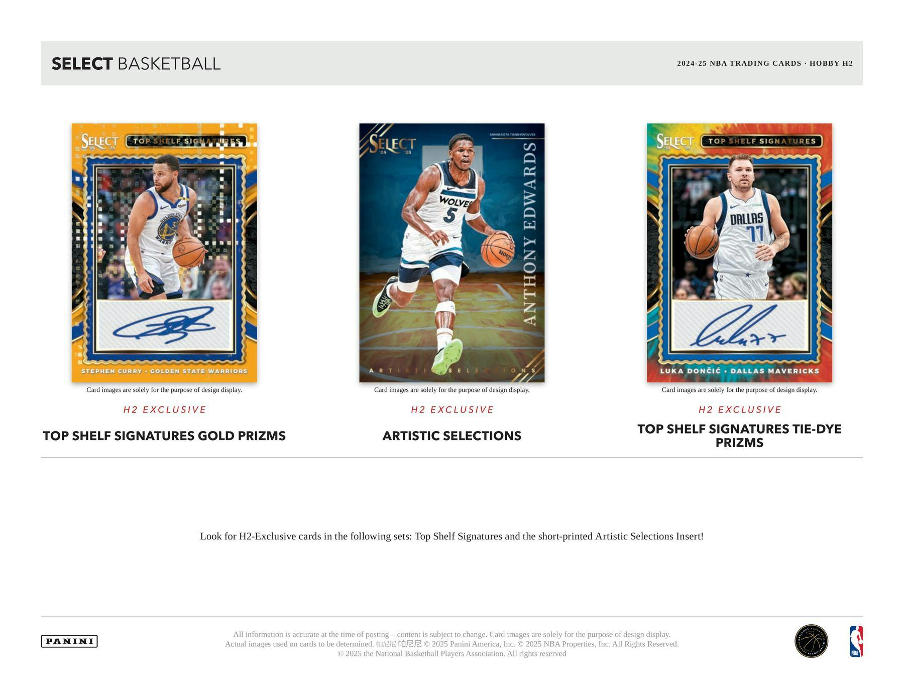 2024 - 25 Panini Select Basketball H2 Box - Columbia Hobby - Sports Card Boxes - Toploaders - Card Savers