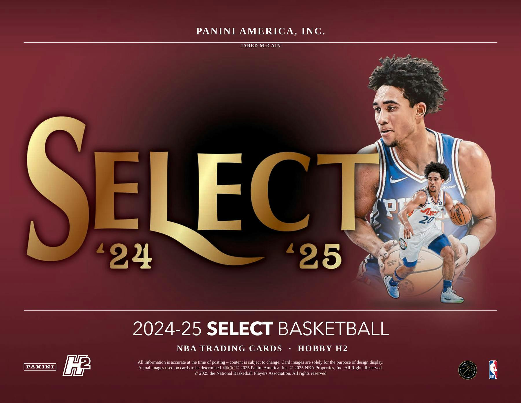 2024 - 25 Panini Select Basketball H2 Box - Columbia Hobby - Sports Card Boxes - Toploaders - Card Savers