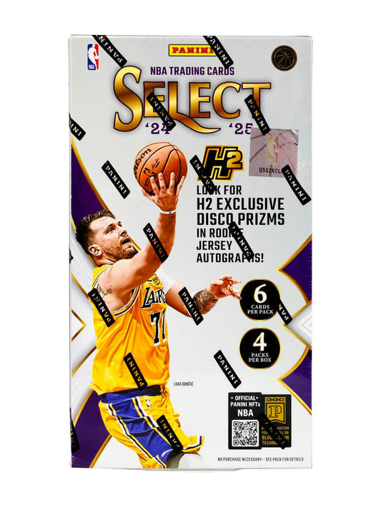 2024 - 25 Panini Select Basketball H2 Box - Columbia Hobby - Sports Card Boxes - Toploaders - Card Savers