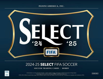 2024 - 25 Panini Select FIFA Soccer Hobby Box - Columbia Hobby - Sports Card Boxes - Toploaders - Card Savers