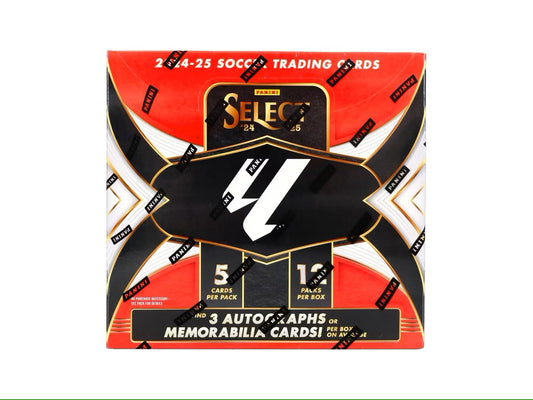 2024 - 25 Panini Select La Liga Soccer Hobby Box - Columbia Hobby - Sports Card Boxes - Toploaders - Card Savers