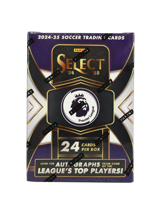 2024 - 25 Panini Select Premier League EPL Soccer 6 - Pack Blaster Box - Columbia Hobby - Sports Card Boxes - Toploaders - Card Savers