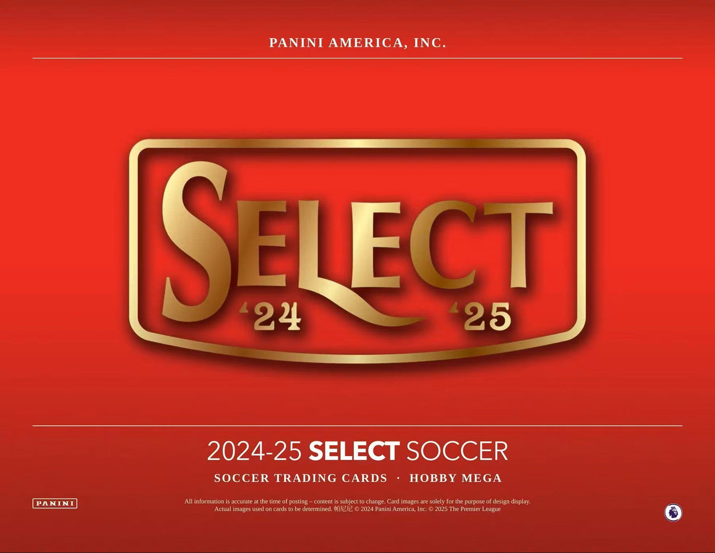 2024 - 25 Panini Select Premier League EPL Soccer Mega Box | Columbia Sports Cards - Columbia Hobby - Sports Card Boxes - Toploaders - Card Savers