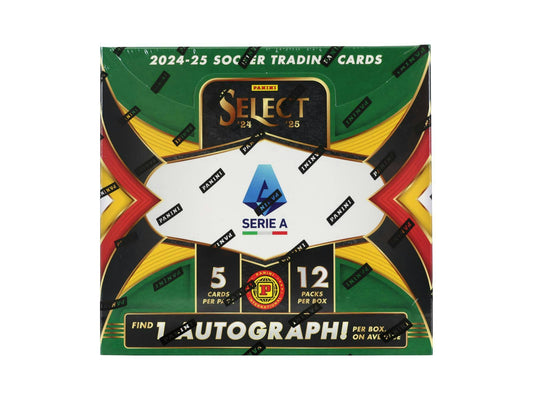 2024 - 25 Panini Select Serie A Soccer International Hobby Box – Columbia Sports Cards & More - Columbia Hobby - Sports Card Boxes - Toploaders - Card Savers
