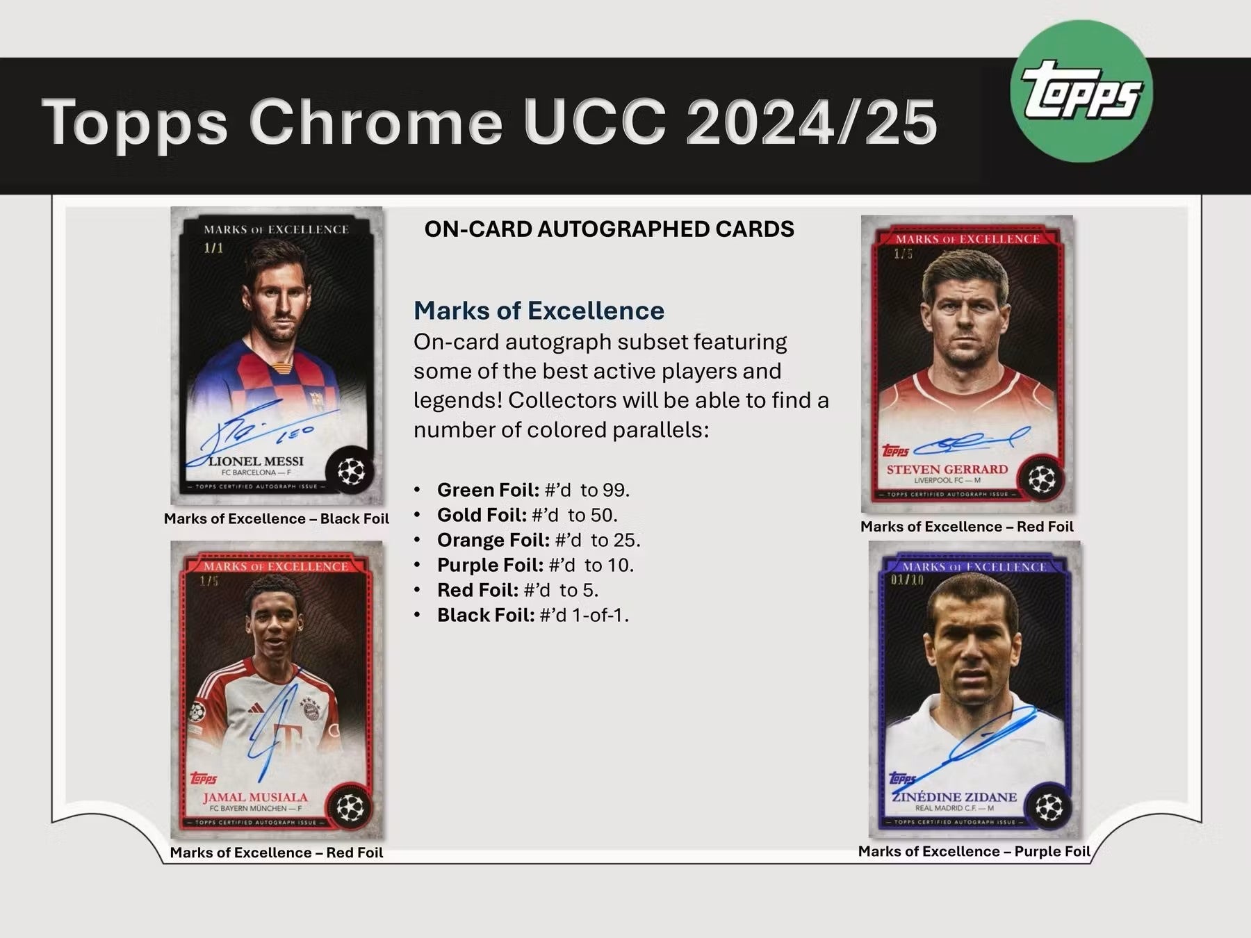 2024 - 25 Topps Chrome UEFA Club Competitions Soccer 7 - Pack Blaster - Columbia Hobby - Sports Card Boxes - Toploaders - Card Savers