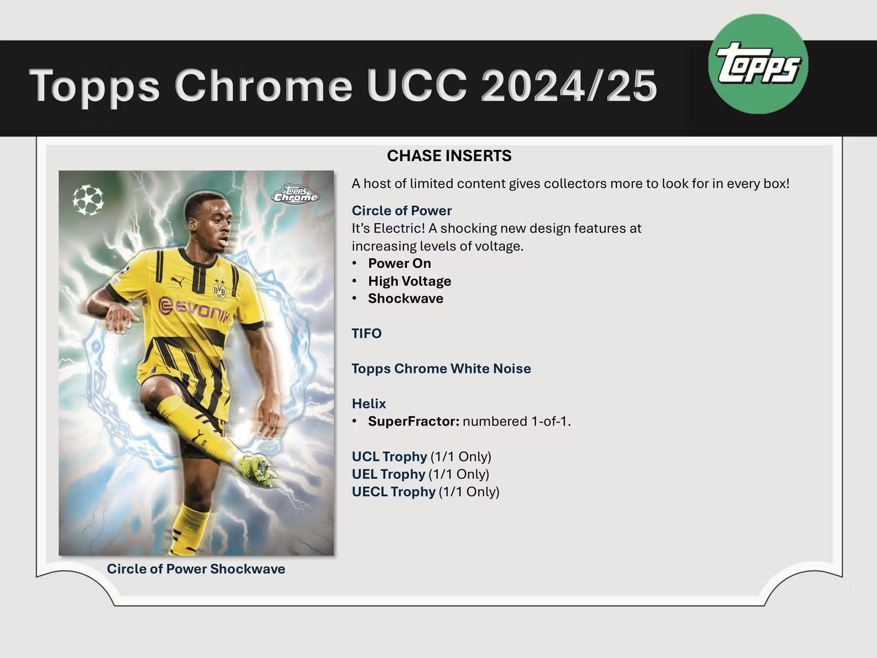 2024 - 25 Topps Chrome UEFA Club Competitions Soccer 7 - Pack Blaster - Columbia Hobby - Sports Card Boxes - Toploaders - Card Savers