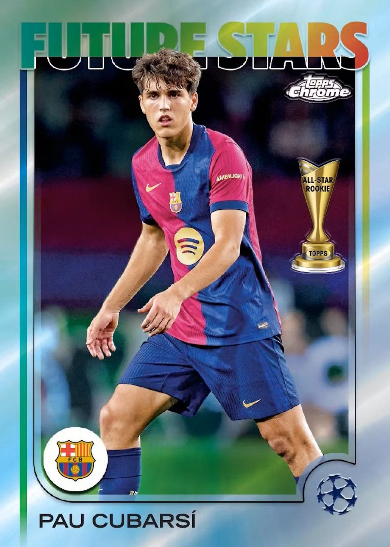 2024 - 25 Topps Chrome UEFA Club Competitions Soccer 7 - Pack Blaster - Columbia Hobby - Sports Card Boxes - Toploaders - Card Savers