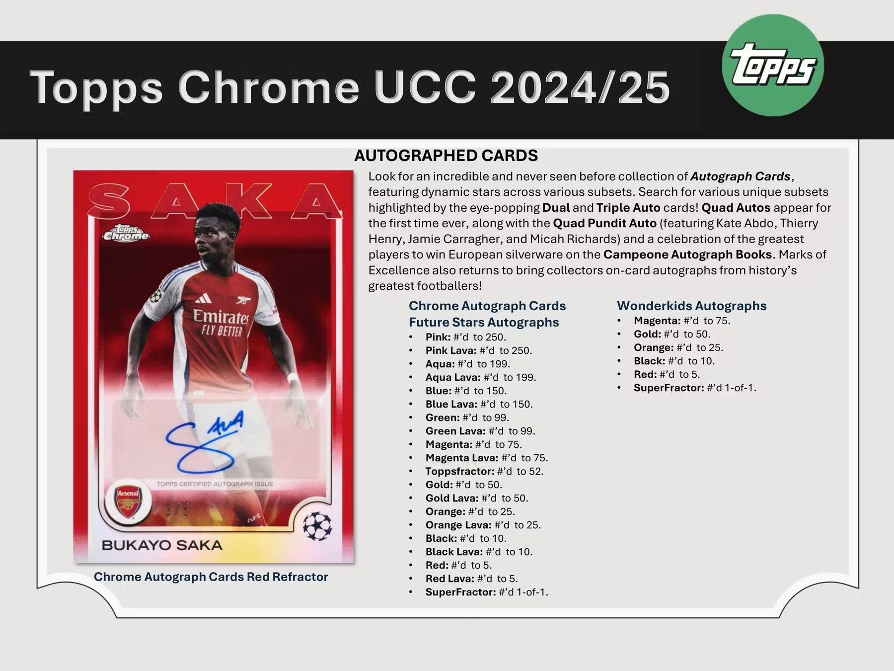 2024 - 25 Topps Chrome UEFA Club Competitions Soccer 7 - Pack Blaster - Columbia Hobby - Sports Card Boxes - Toploaders - Card Savers