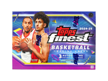 2024 - 25 Topps Finest Basketball Breaker Delight Box | Columbia Sports Cards - Columbia Hobby - Sports Card Boxes - Toploaders - Card Savers