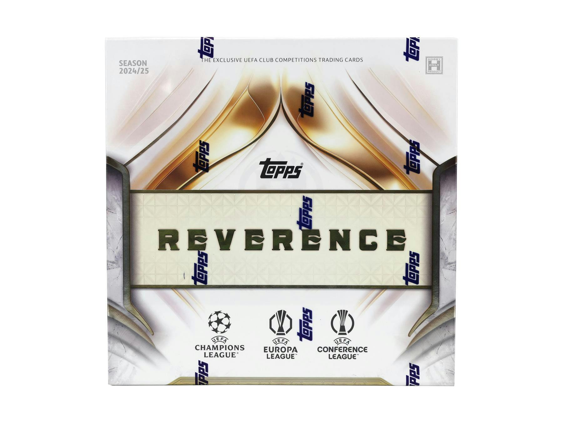 2024 - 25 Topps Reverence UEFA Club Competitions Soccer Hobby Box - Columbia Hobby - Sports Card Boxes - Toploaders - Card Savers