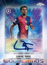 2024-25 Topps Chrome UEFA Club Competitions Soccer 7-Pack Blaster