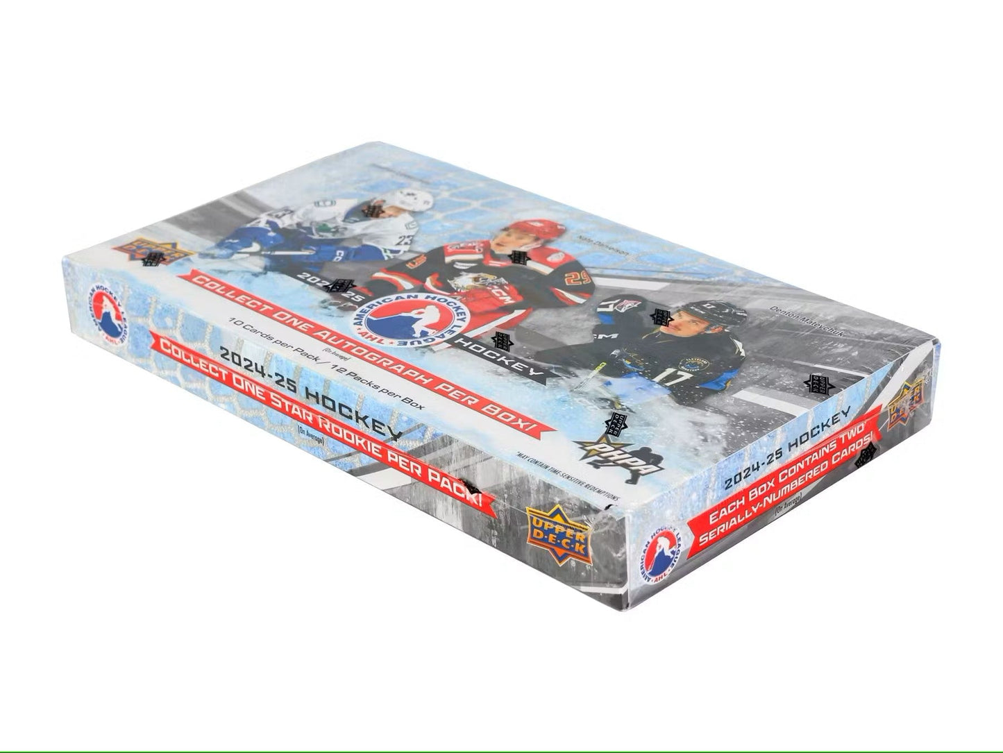 2024 - 25 Upper Deck AHL Hockey Hobby Box - Columbia Hobby - Sports Card Boxes - Toploaders - Card Savers