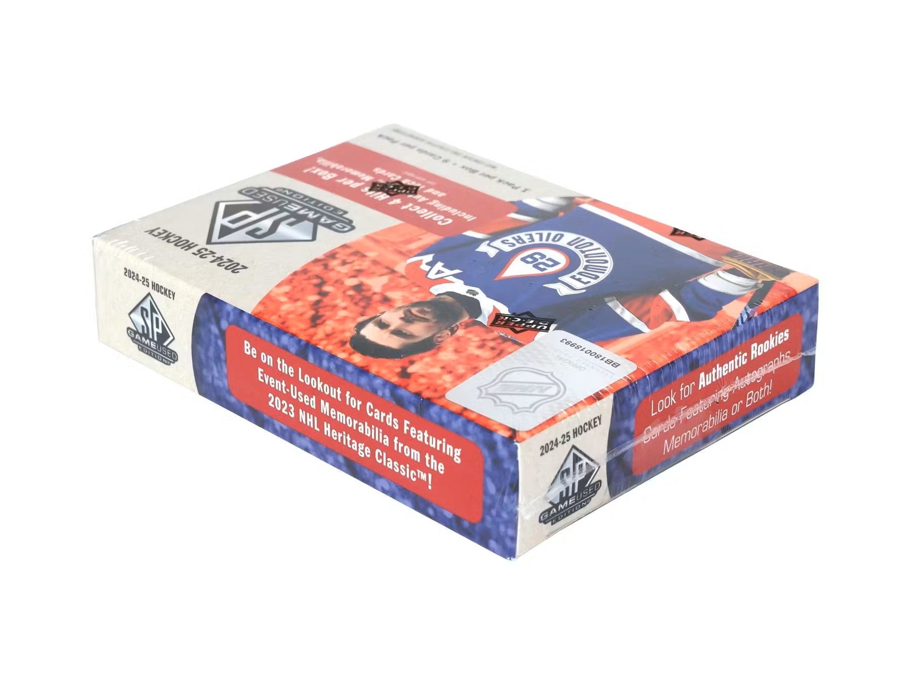 2024 - 25 Upper Deck SP Game Used Hockey Hobby Box - Columbia Hobby - Sports Card Boxes - Toploaders - Card Savers