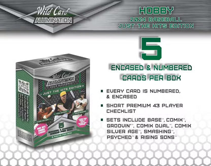 2024 Wild Card Alumination Just The Hits Baseball Box

Wild Card Just The Hits Baseball Autograph Cards

Paul Skenes Wild Card Alumination Silver Age Comix 1-of-1