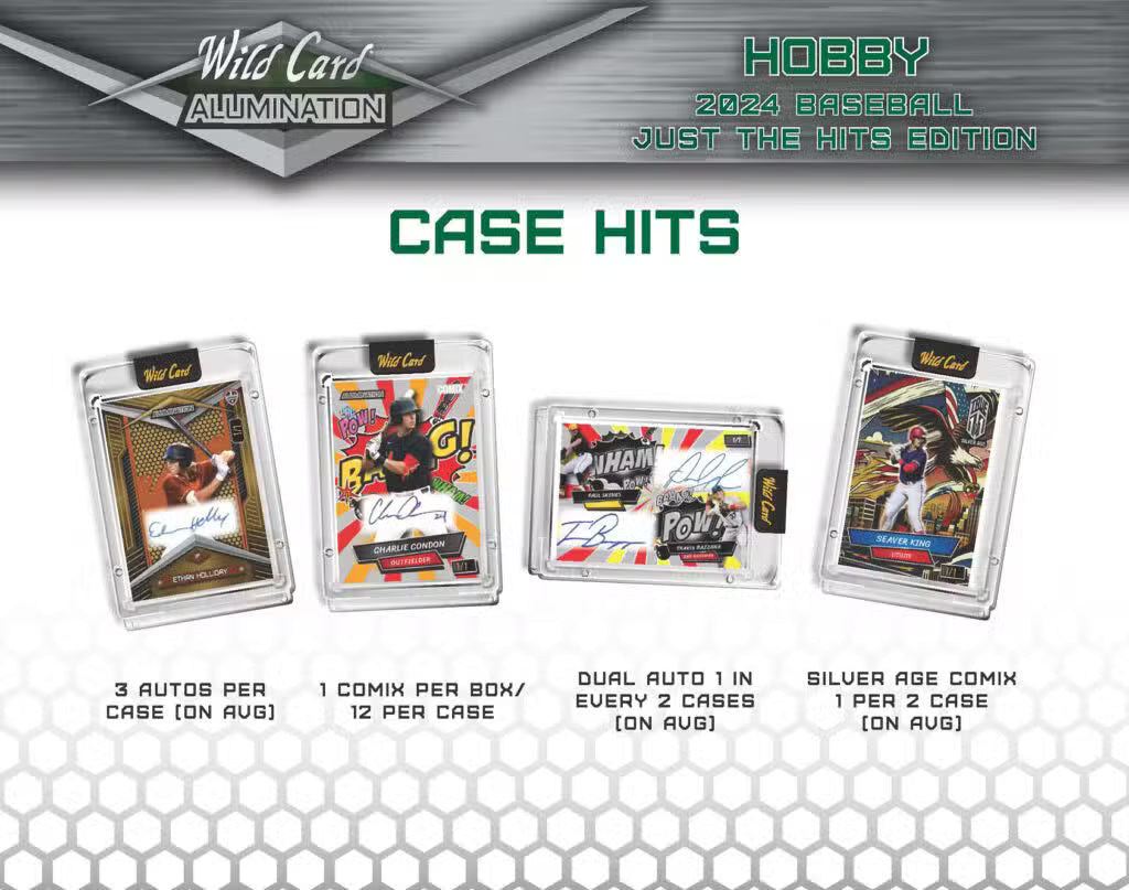 2024 Wild Card Alumination Just The Hits Baseball Box | Columbia Sports Cards
