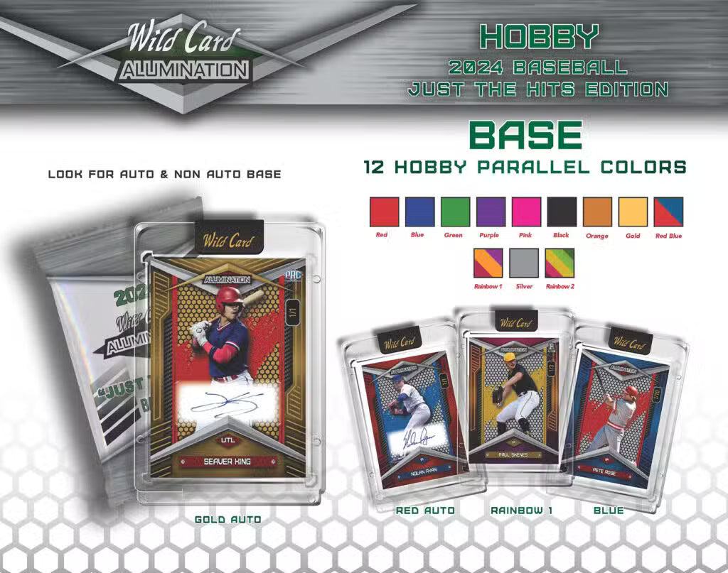 2024 Wild Card Alumination Just The Hits Baseball Box | Columbia Sports Cards