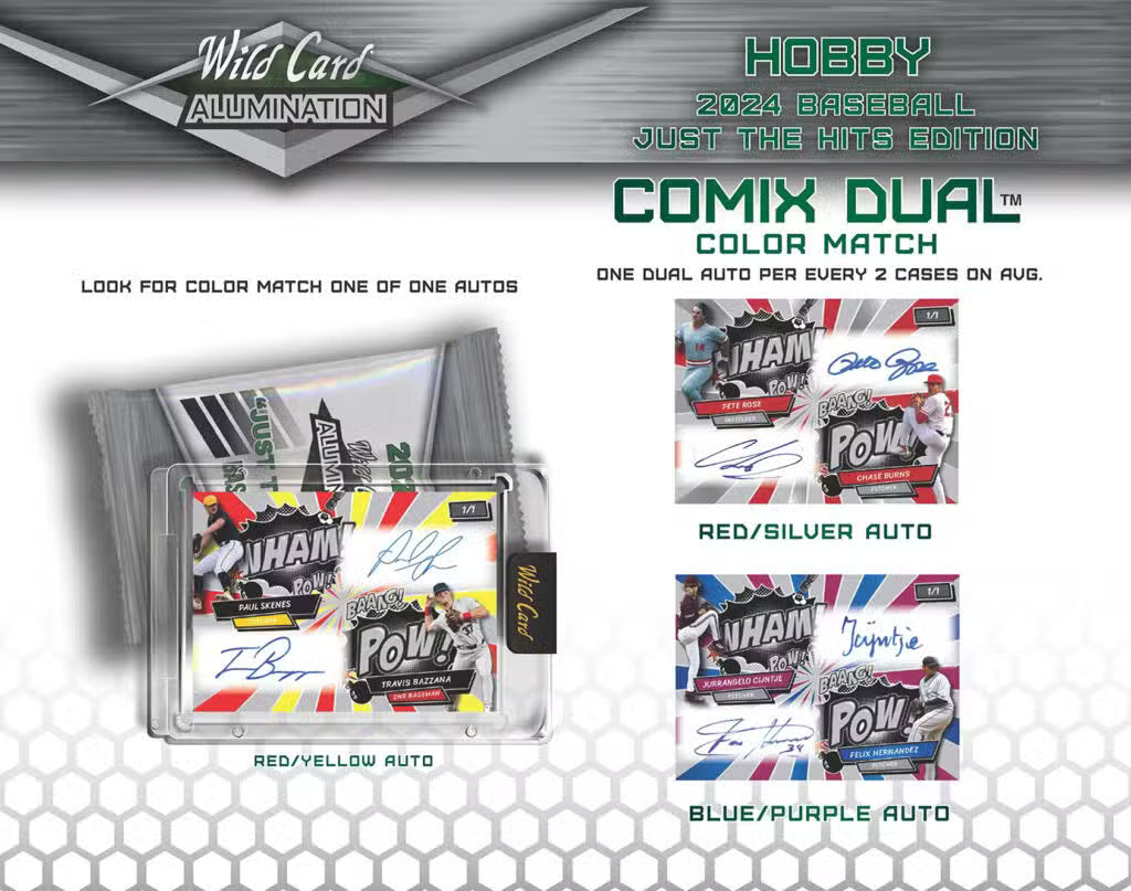 2024 Wild Card Alumination Just The Hits Baseball Box | Columbia Sports Cards