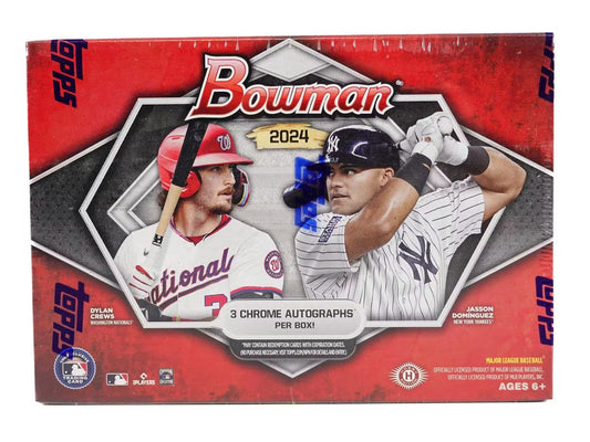 2024 Bowman Baseball HTA Choice Box - Columbia Hobby - Sports Card Boxes - Toploaders - Card Savers