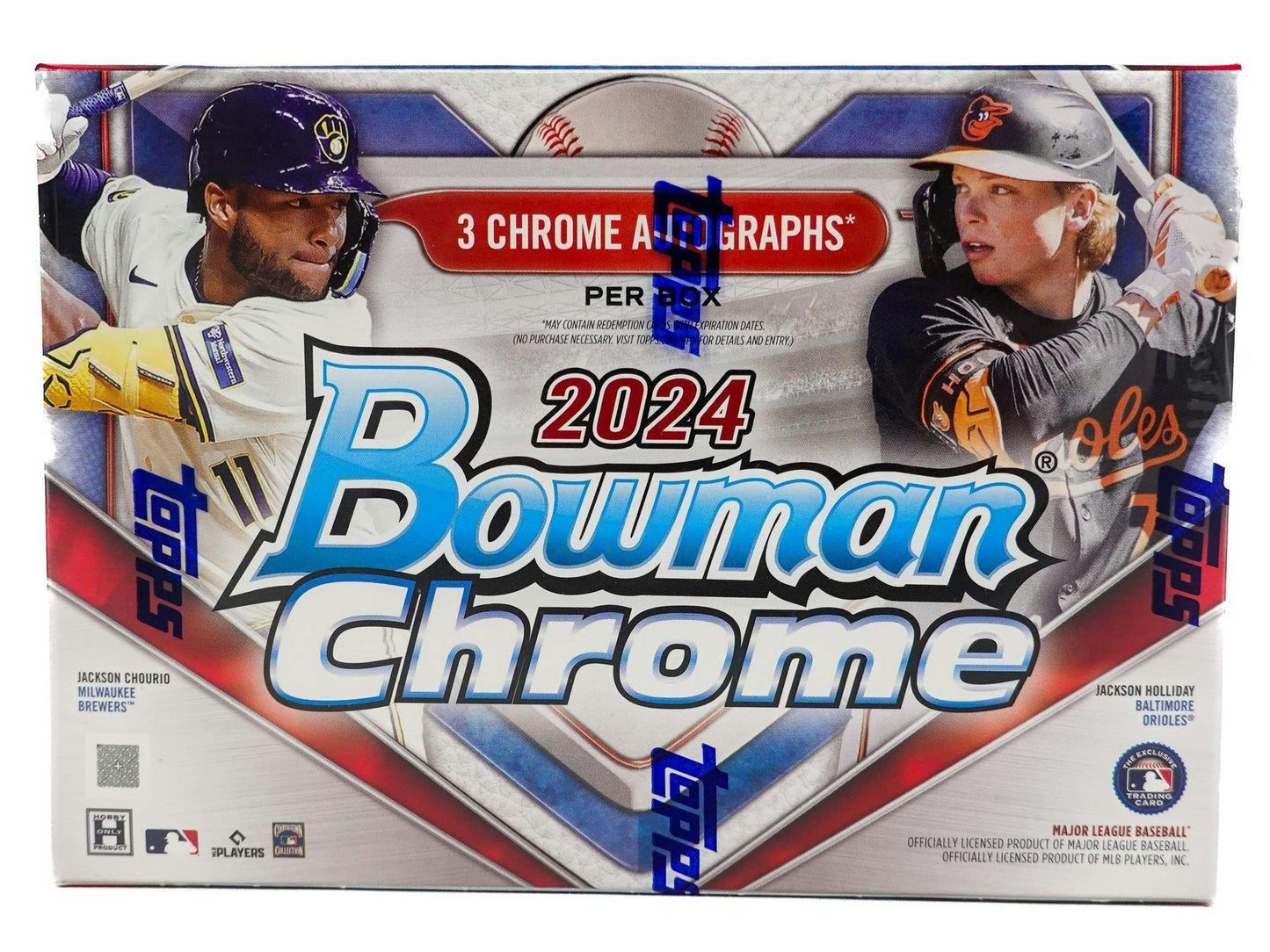 2024 Bowman Chrome Baseball HTA Choice Box - Columbia Hobby - Sports Card Boxes - Toploaders - Card Savers