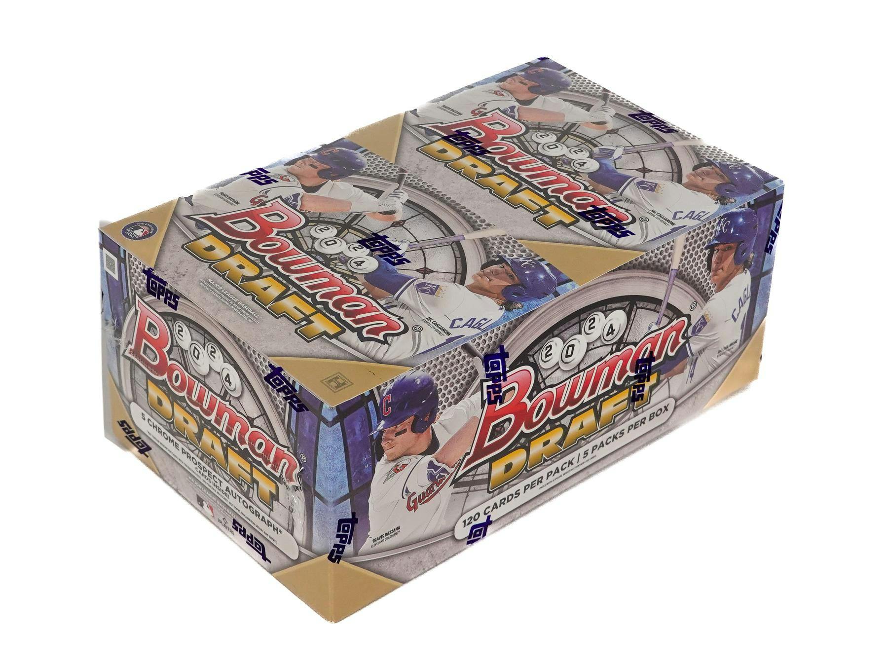 2024 Bowman Draft Baseball Super Jumbo Box - Columbia Hobby - Sports Card Boxes - Toploaders - Card Savers