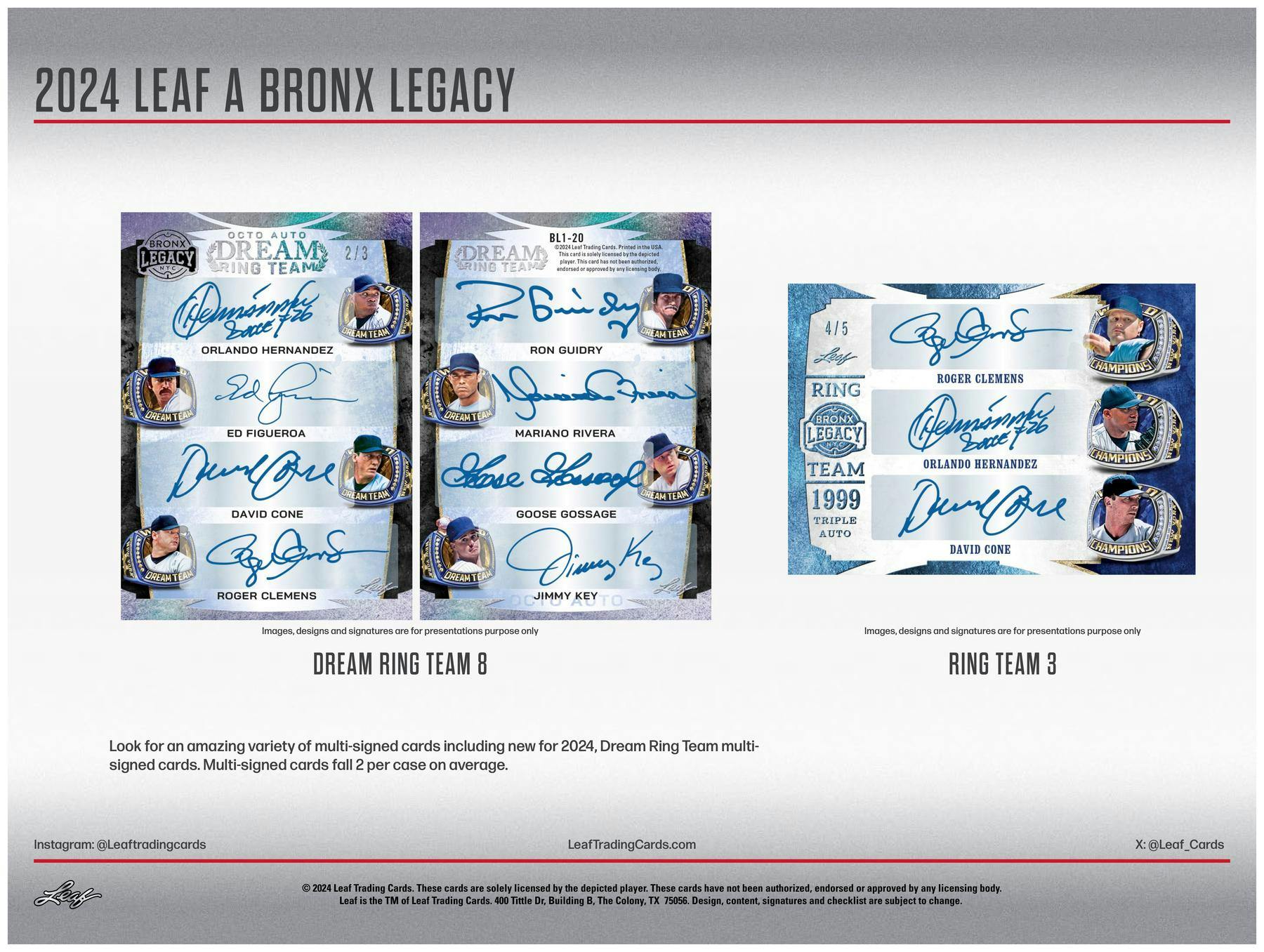 2024 Leaf A Bronx Legacy NYC Series 2 Baseball Hobby Box - Columbia Hobby - Sports Card Boxes - Toploaders - Card Savers