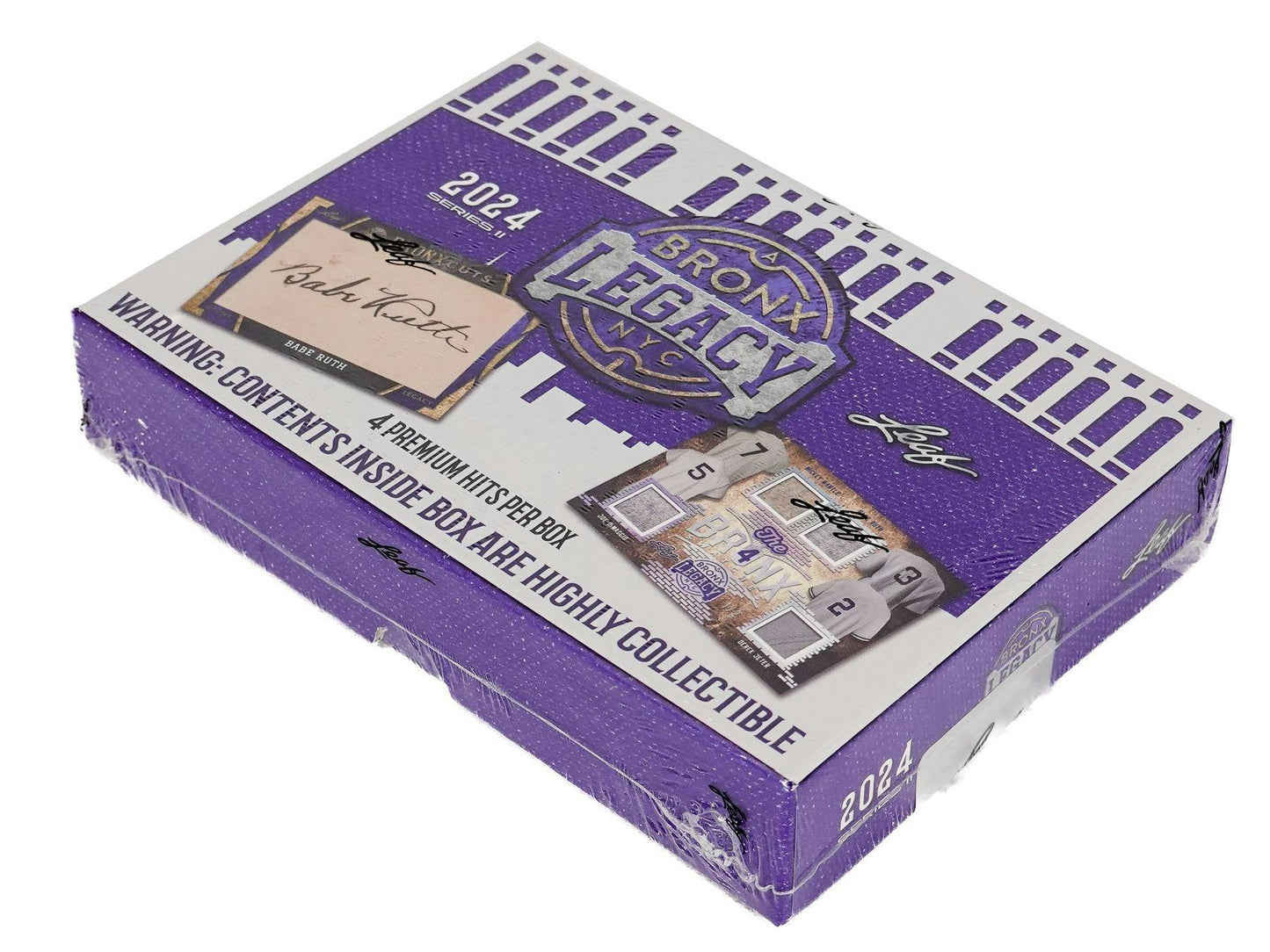 2024 Leaf A Bronx Legacy NYC Series 2 Baseball Hobby Box - Columbia Hobby - Sports Card Boxes - Toploaders - Card Savers