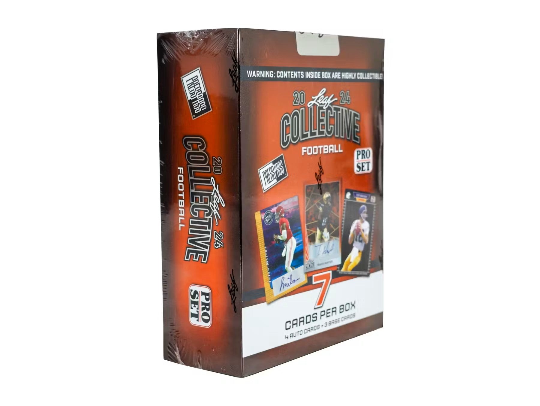 2024 Leaf Collective Football Hobby Box - Columbia Hobby - Sports Card Boxes - Toploaders - Card Savers