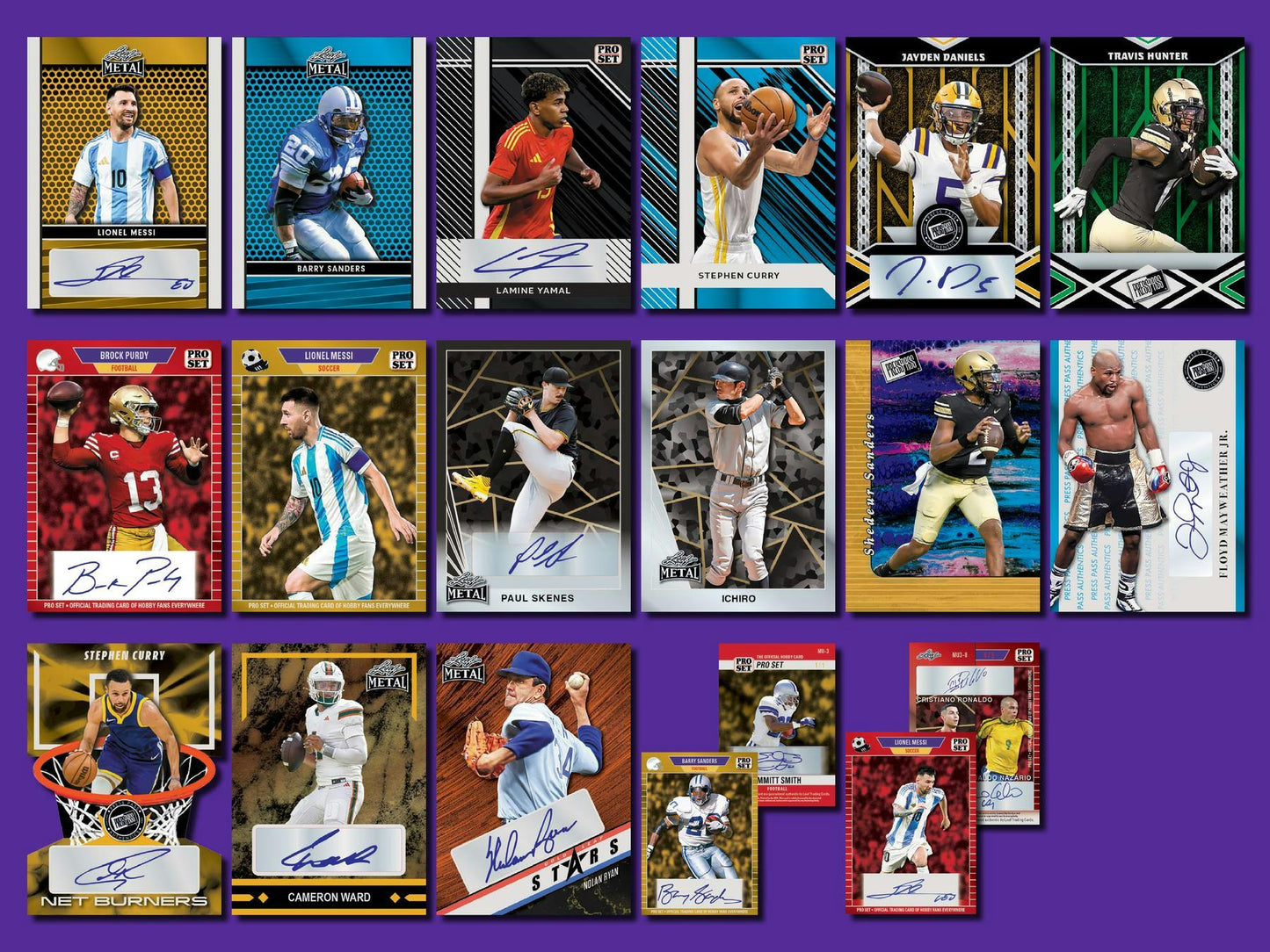 2024 Leaf Collective Multisport Hobby Box - Columbia Hobby - Sports Card Boxes - Toploaders - Card Savers