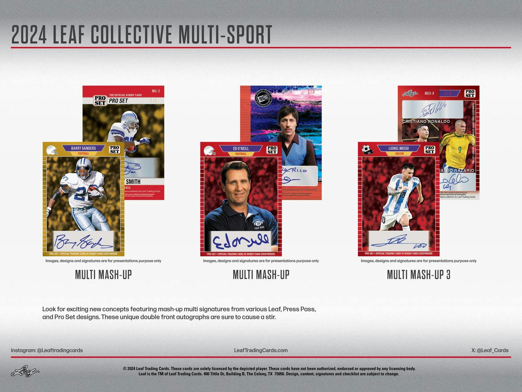 2024 Leaf Collective Multisport Hobby Box - Columbia Hobby - Sports Card Boxes - Toploaders - Card Savers