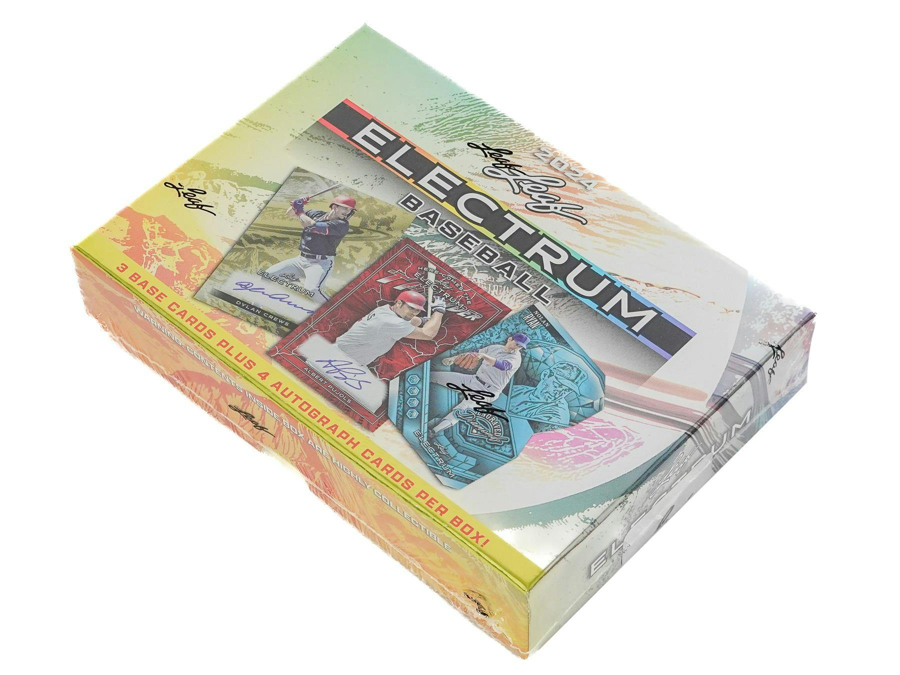 2024 Leaf Electrum Baseball Hobby Box - Columbia Hobby - Sports Card Boxes - Toploaders - Card Savers