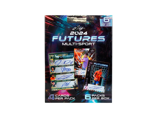 2024 Leaf Futures Multisport Hobby Box - Columbia Hobby - Sports Card Boxes - Toploaders - Card Savers