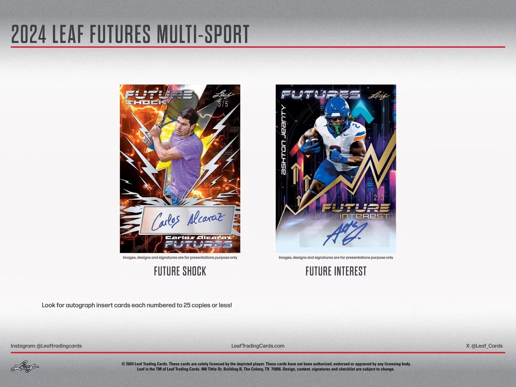 2024 Leaf Futures Multisport Hobby Box - Columbia Hobby - Sports Card Boxes - Toploaders - Card Savers