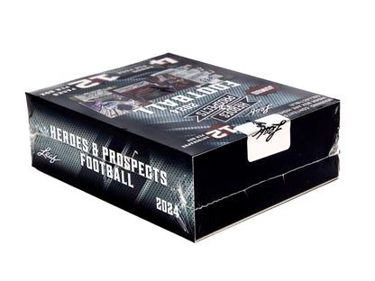 2024 Leaf Heroes & Prospects Football Hobby Jumbo Box - Columbia Hobby - Sports Card Boxes - Toploaders - Card Savers