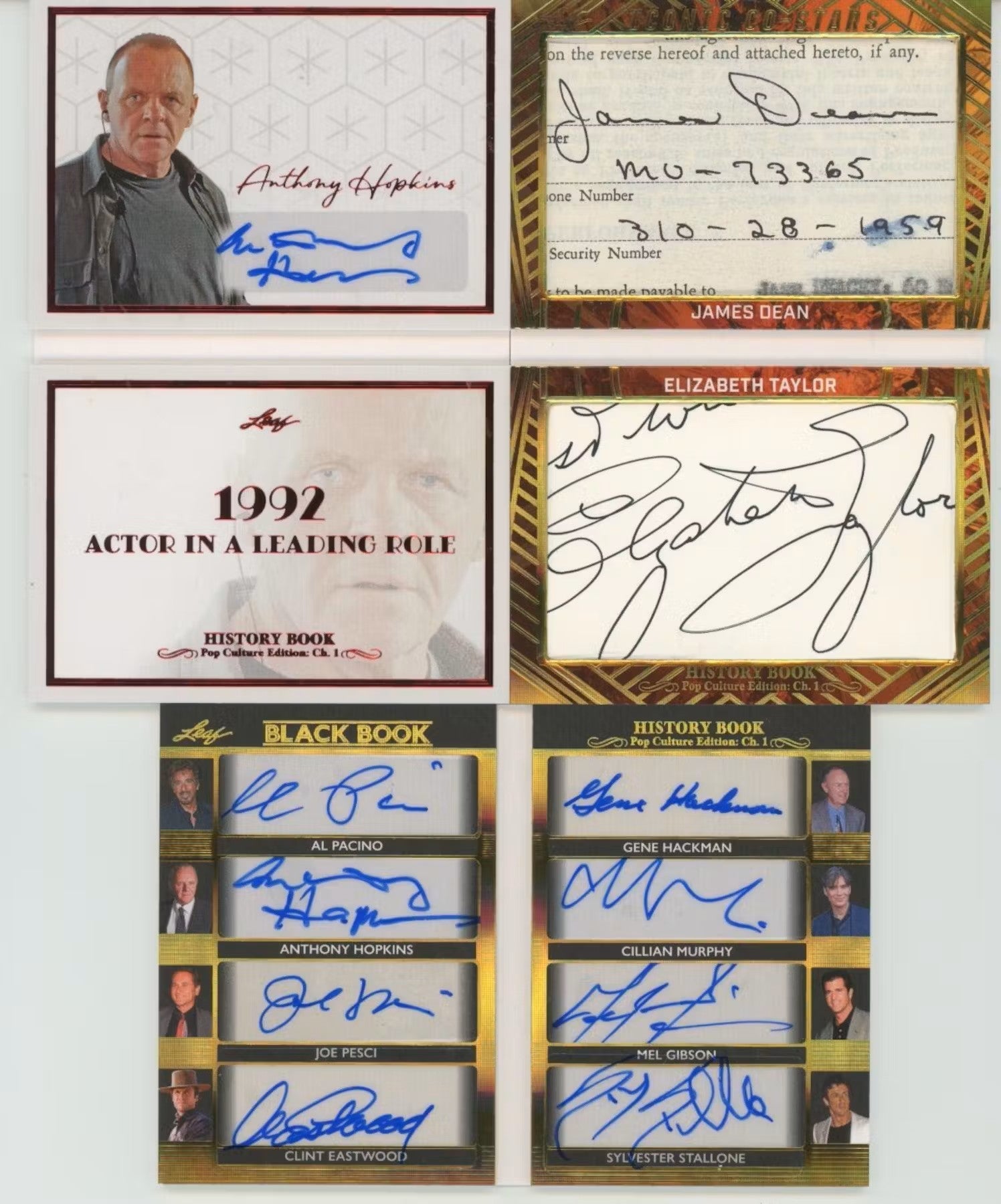 2024 Leaf History Book Pop Culture Edition Chapter 1 Hobby Box - Columbia Hobby - Sports Card Boxes - Toploaders - Card Savers