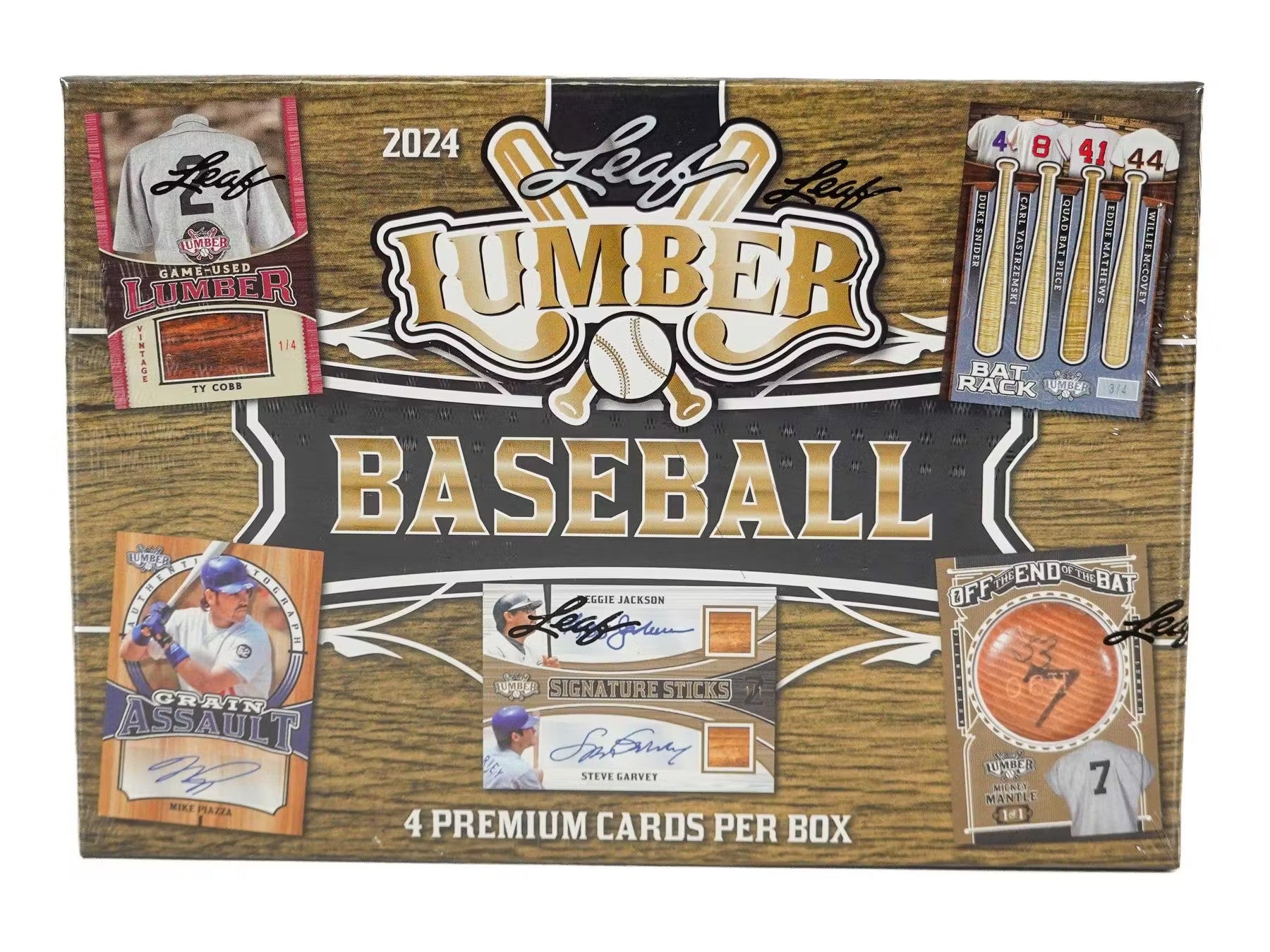 2024 Leaf Lumber Baseball Hobby Box - Columbia Hobby - Sports Card Boxes - Toploaders - Card Savers
