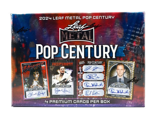 2024 Leaf Metal Pop Century Hobby Box - Columbia Hobby - Sports Card Boxes - Toploaders - Card Savers