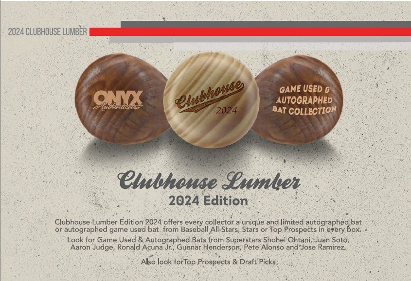 2024 Onyx Lumber Collection Series 2 - Columbia Hobby - Sports Card Boxes - Toploaders - Card Savers
