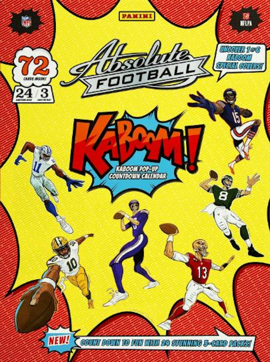 2024 Panini Absolute Football Countdown Calendar Box – Columbia Sports Cards & More - Columbia Hobby - Sports Card Boxes - Toploaders - Card Savers