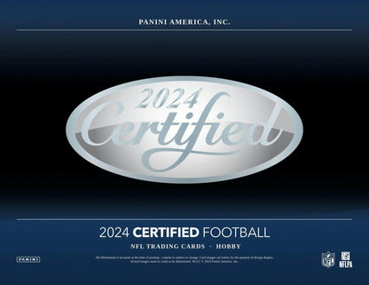 2024 Panini Certified Football Hobby Box - Columbia Hobby - Sports Card Boxes - Toploaders - Card Savers